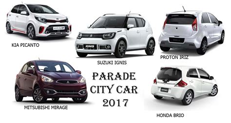 Rekomendasi Mobil Kecil City Car Terbaik