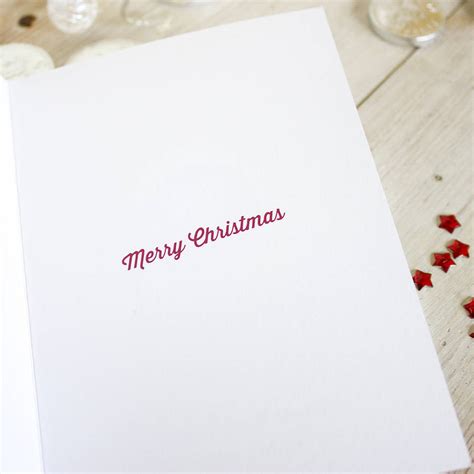 brown paper packages christmas card by lovely cuppa | notonthehighstreet.com