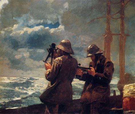 Eight Bells 1886 Painting | Homer Winslow Oil Paintings