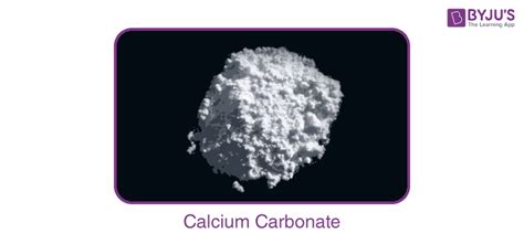 Limestone: Calcium Carbonate (CaCO3) - Uses, Preparation, Properties, Formula & Structure of ...