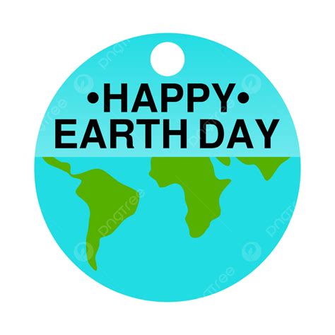 Happy Earth Day With Illustration Vector, Earth Day, Earth, World PNG and Vector with ...