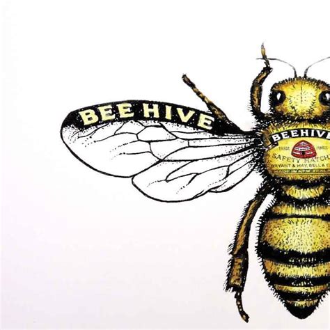 Honey Bee Art - Cliparts.co