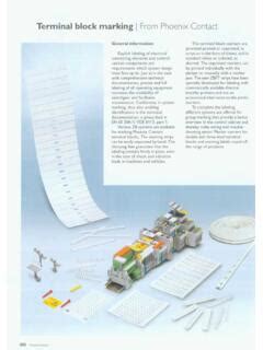 Terminal block marking From Phoenix Contact / terminal-block-marking-from-phoenix-contact.pdf ...