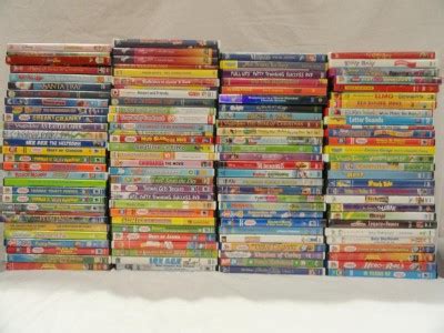 HUGE Lot of 113 Childrens Baby Kids Movies DVD'S BABY GENIUS DISNEY and others | eBay