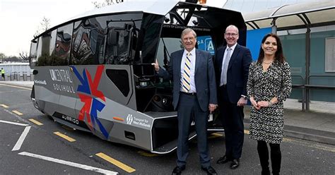 Autonomous shuttle trial underway at Birmingham Airport