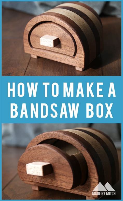 Learn how to make a simple Bandsaw Box. This is a very easy beginners ...