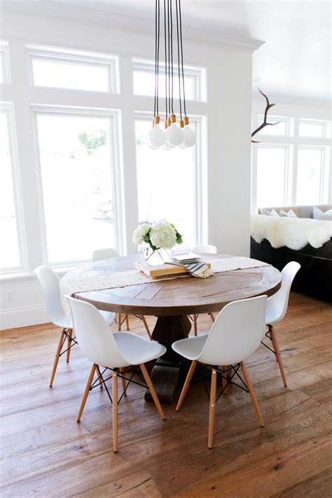 Round Industrial Style Dining Table And Chairs - All categories ...