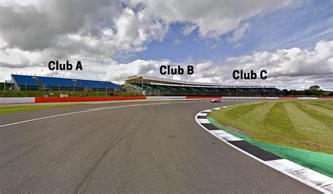 Silverstone Club Corner Grandstands: Seating Plan & View info