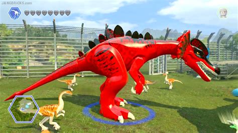 LEGO Jurassic World game - custom dinosaurs!