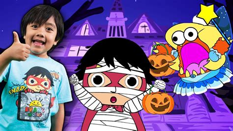 Watch Ryan's World Specials - S5:E11 Ryan's Haunting Cartoon Halloween! (2020) Online for Free ...