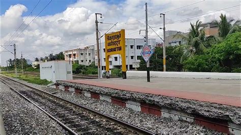 Korattur Railway Station | Korattur | கொரட்டூர் | Southern Railway ...