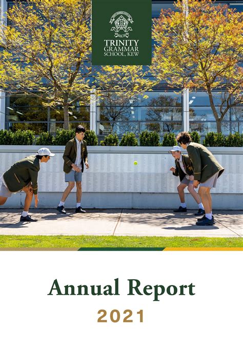 Annual Report 2021 - Trinity Grammar School, Kew by Trinity Grammar ...