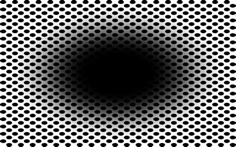 New Visual Illusion Trick Your Brain into Thinking Static Black Hole is ...