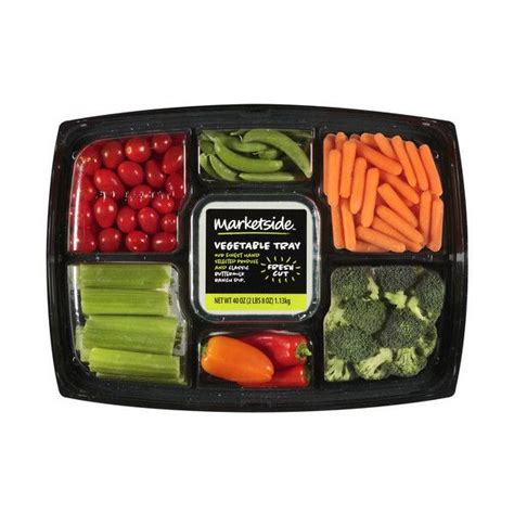 Marketside Vegetable Tray With Buttermilk Ranch Dip, 40 oz (480 ARS ...