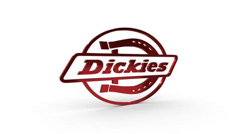 STL file dickies logo・3D printer design to download・Cults