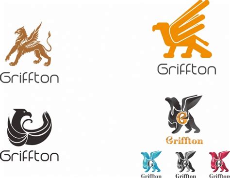 Griffin logo Free vector in Adobe Illustrator ai ( .ai ) format format for free download 1.46MB