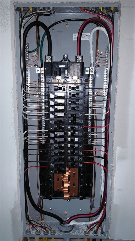 Square D Homeline 200 Amp Panel Wiring Diagram