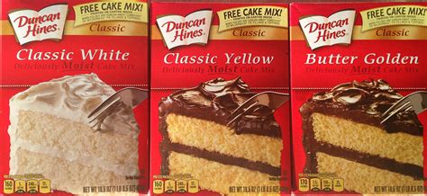 Duncan Hines Cake Mix Classic Variety Pack, 3 Boxes - 1 of Each Flavor ...