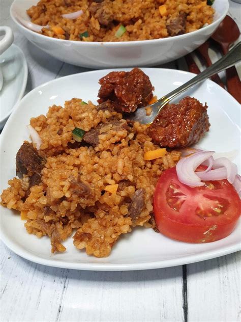 Jollof Rice (Ghana Style) • Curious Cuisiniere