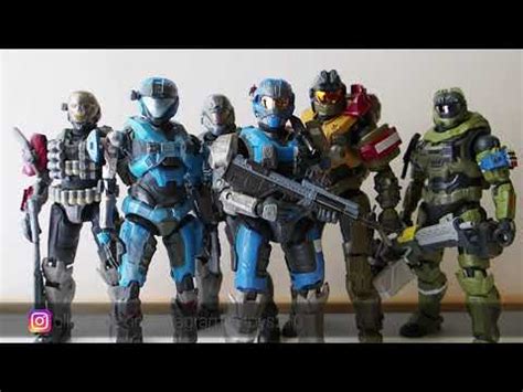 Jazwares Halo Reach Noble Team Collection Video - YouTube