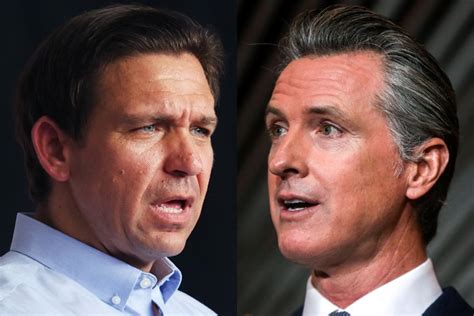 Deborah Franklin Kabar: Gavin Newsom Vs Desantis