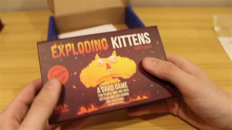 Exploding Kittens Party Pack SPOILER ALERT! - YouTube