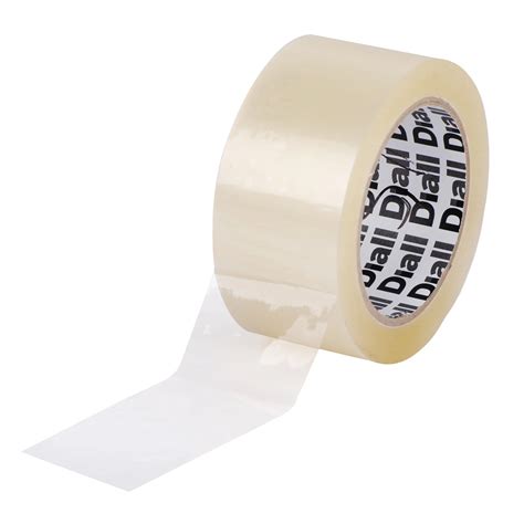 Diall Clear Packaging tape (L)100m (W)50mm | Departments | DIY at B&Q