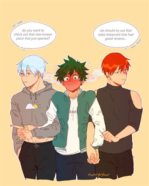 thatmightyheart: “ more 2doroki… fight on, iida.. midoriya.. ” My Hero ...