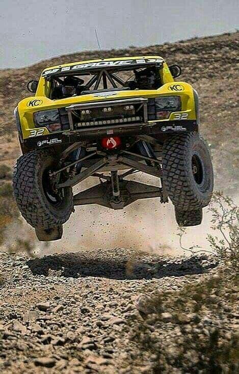 Jumping Yellow Truck