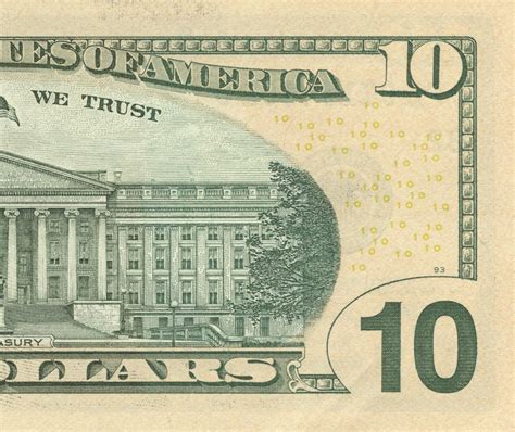 10 dollar us currency note 25417473 Stock Photo at Vecteezy