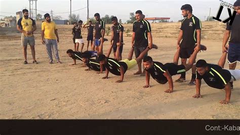 KABADDI TRAINING 10 EXERCISE VIDEO #12 - YouTube