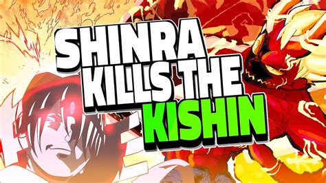 Fire Force Shinra God Form vs The Kishin - YouTube