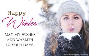 Happy Winter Wishes | Happy Winter Messages Sms