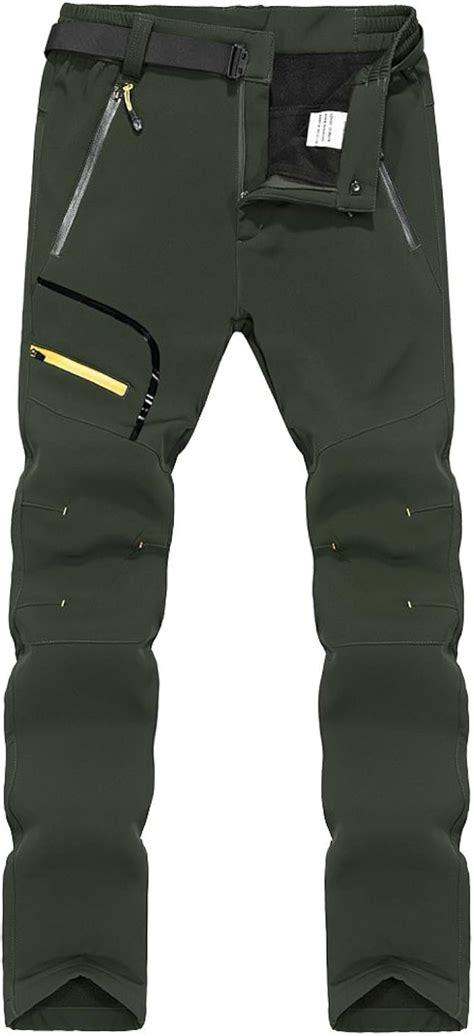 Jessie Kidden Women's Snow Pants Fleece Lined Soft Shell Insulated Waterproof Pants Tactical ...