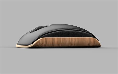 This Eames-Inspired Leather and Wood Computer Mouse Is an Architect’s Dream - Architizer Journal