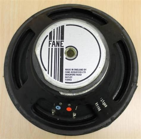 Fane, vintage, UK made, 12" Guitar Speaker 4 Ohm - findinstruments ...