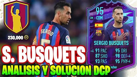 SERGIO BUSQUETS 95: ¿Mejor que VIEIRA? en FIFA 23 | Fin de una era Sergio Busquets 95 - YouTube