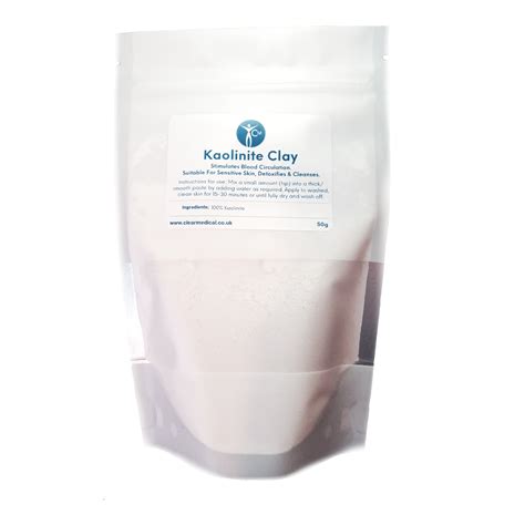 Kaolin Clay Facial Masks 50g - Facial Clay Mask | For Sensitive Skin ...