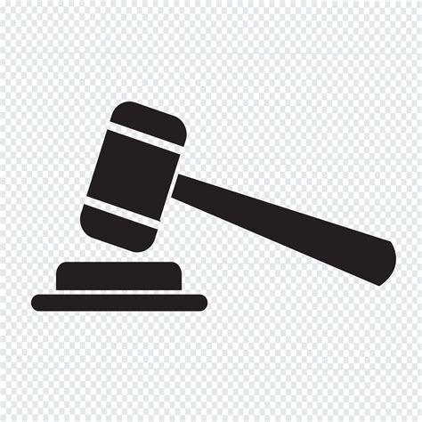 gavel icon symbol sign 644916 Vector Art at Vecteezy