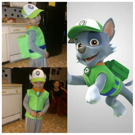 Rocky from paw patrol | Paw patrol halloween costume, Rocky paw patrol costume, Paw patrol costume