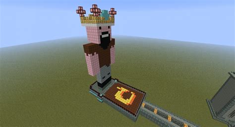 Notch Temple+Statue Minecraft Map