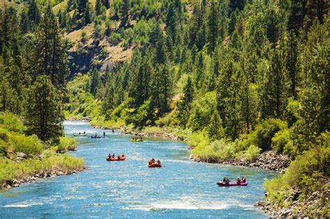 Main Payette River Rafting and Kayaking in Banks Idaho