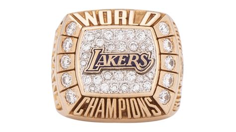 Kobe Bryant's First Championship Ring Expected to Fetch Over $250,000