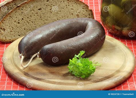 Homemade blood pudding stock photo. Image of sausage, delicious - 9024728