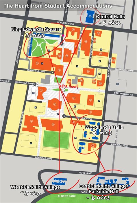 Teesside University Campus Map – Verjaardag Vrouw 2020