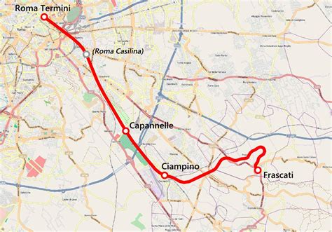 Termini Rome map - Map Roma termini (Lazio - Italy)