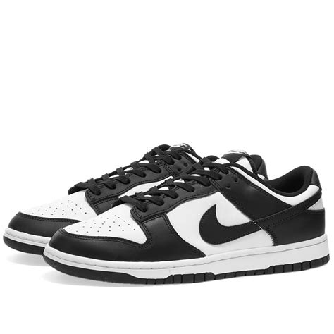 Nike Dunk Low Retro White, Black & White | END. (UK)