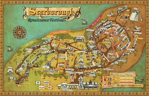 Festival Map - Scarborough Renaissance Festival - Texas Renaissance Festival Map | Printable Maps