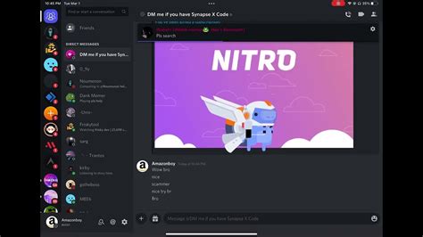 WATCH OUT FOR THIS FAKE NITRO SCAM ON DISCORD! - YouTube