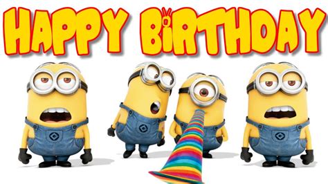 Imágenes de Cumpleaños : Minion Feliz Cumpleaños